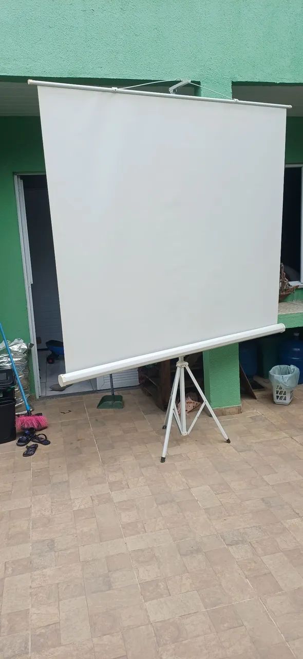 Tela de projeção 90 polegadas  - Foto 2