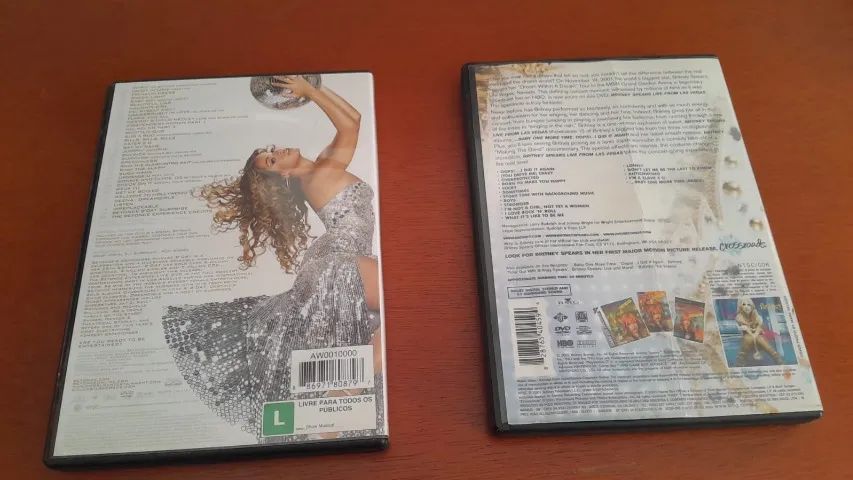 2 DVDs Beyoncé The Experience Live + Britney Spears Las Vegas - Foto 3