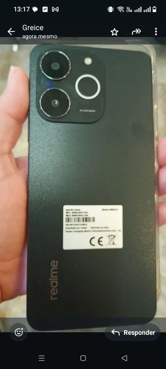 Celular Realme note 70