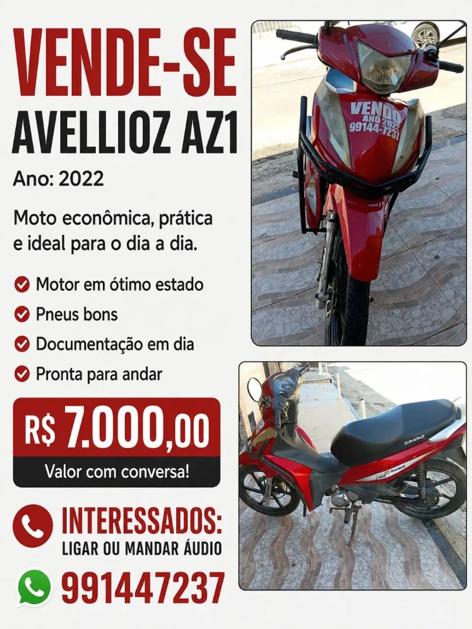 Vendo moto - Foto 2