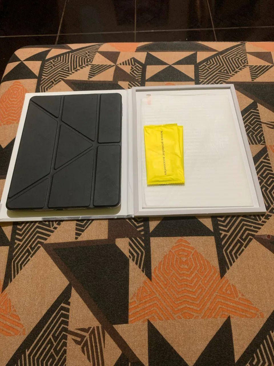 Kit capa inteligente e película para iPad 7/8/9th 10.2inch 