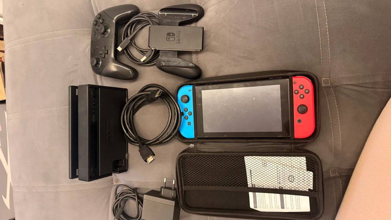 s1408 新型 Nintendo Switch 本体のみ Nintendo Switch Completo Semi Novo - Consoles de Vídeo Game - Vila