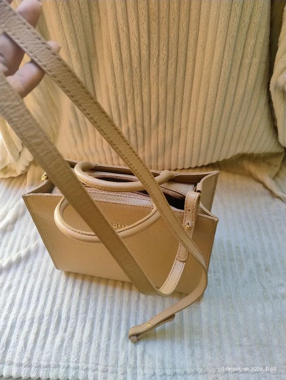 Bolsa Classe couro - Foto 3
