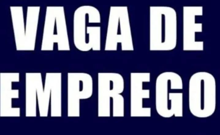 Vaga de emprego 