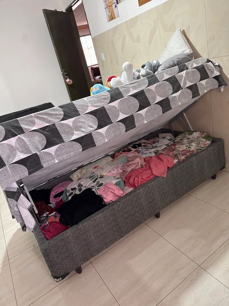 Cama solteiro box de baú  - Foto 2