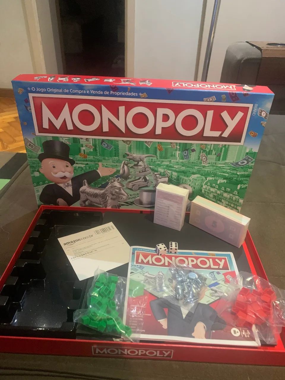 Monopoly Jogo de Tabuleiro Hasbro 