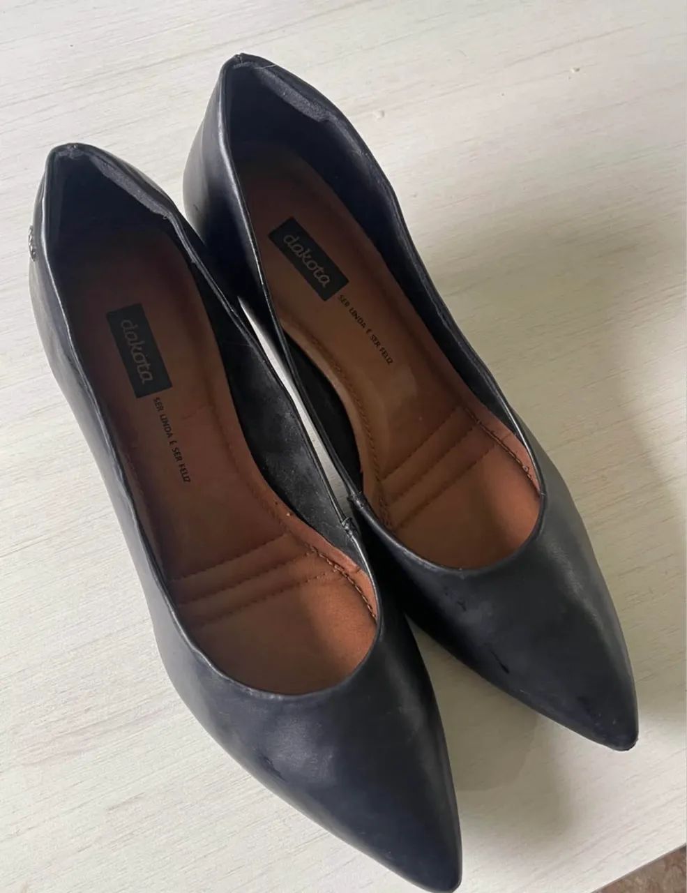 Scarpin Dakota couro n40 - Foto 3