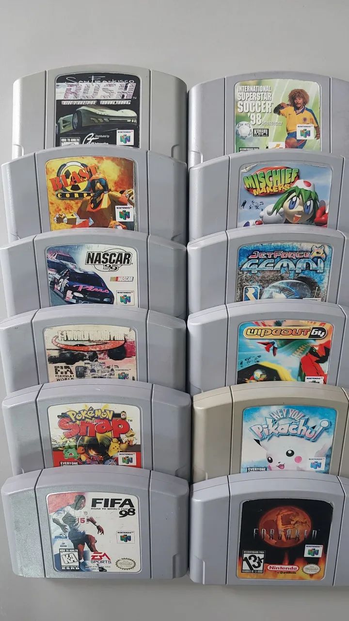 Pack Jogos 64