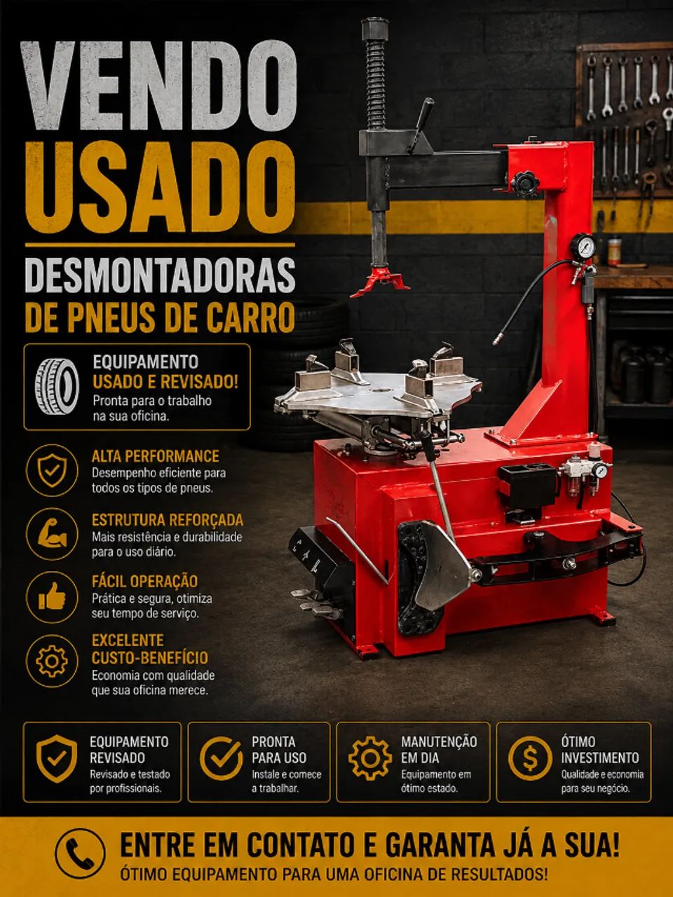 ? EQUIPAMENTOS USADOS ? VENDO CENTRO AUTOMOTIVO COMPLETO - Foto 4