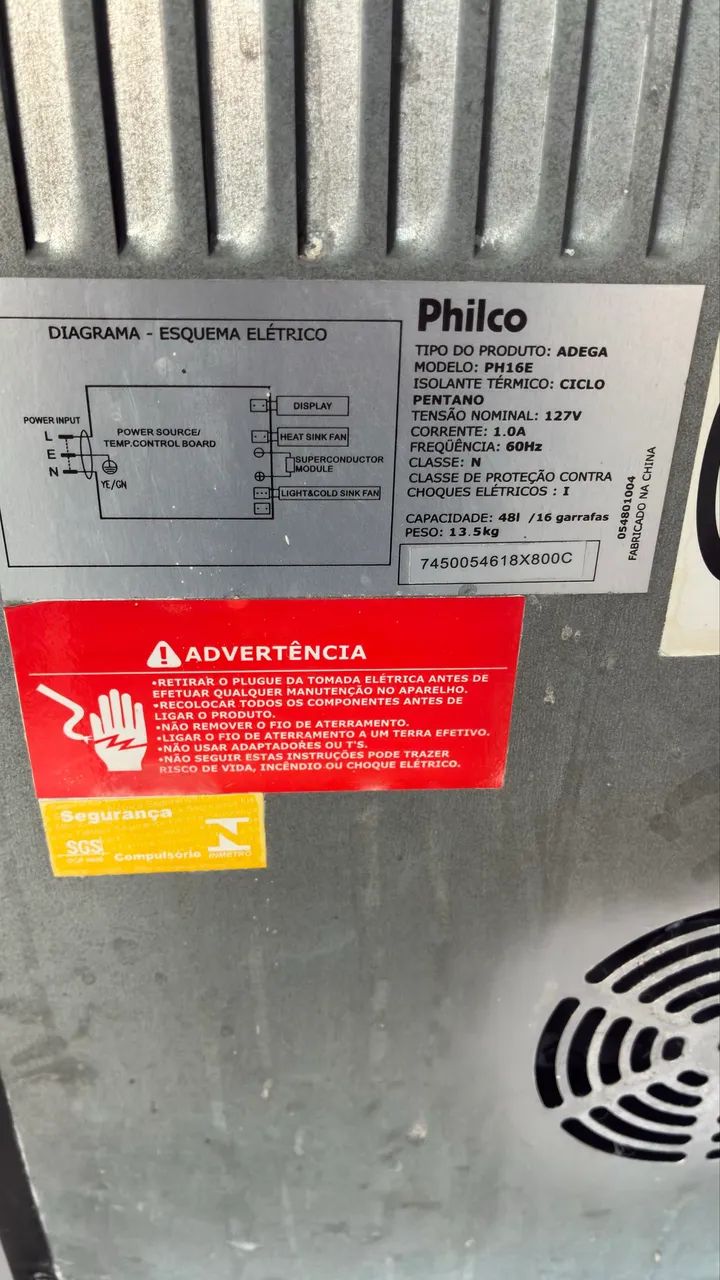 ADEGA PHILCO PH16E - Foto 4