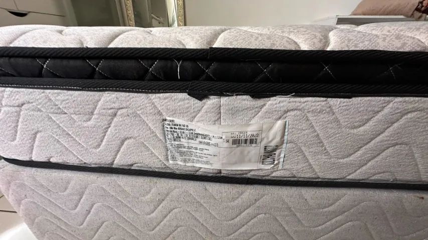 Cama Box Solteiro com Colchão Separado - Excelente Estado - Foto 5