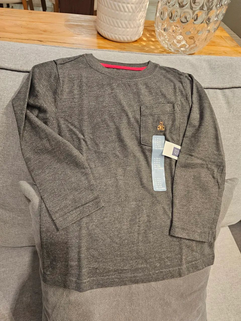 Camisa Jeans  infantil GAP - Foto 3