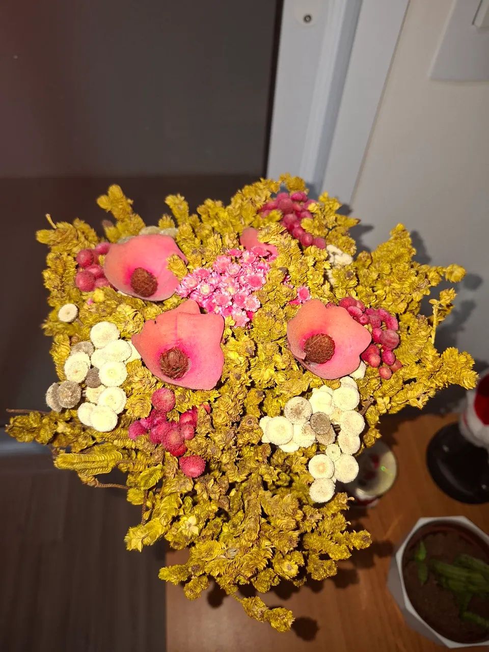 Buque de flores secas  - Foto 2