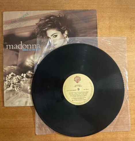 Madonna - LP/Vinil - "Like a Virgin" - original - Foto 3