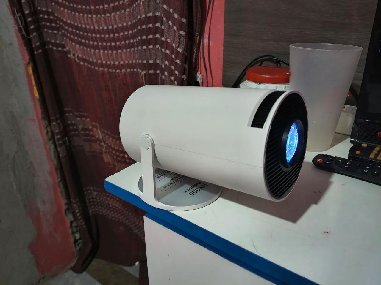 Projetor Android + tela branca  - Foto 4