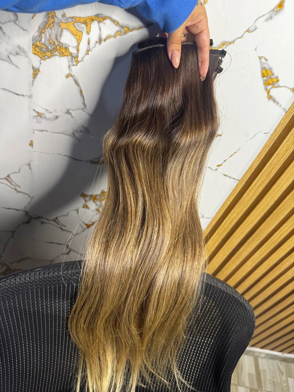 Mega Hair brasileiro do Sul 63cm - Foto 3