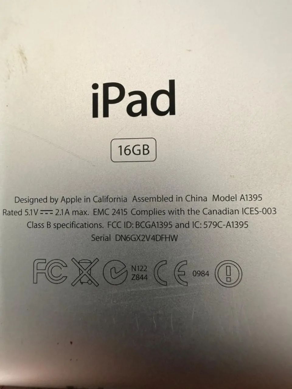 iPad 2 (modelo A1395) de 16GB (versão 2011 - apenas Wi-Fi) - Foto 2