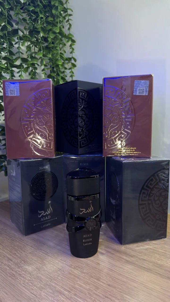 Perfume Asad Elixir Lattafa Árabe Eau De Parfum 100ml - Foto 5