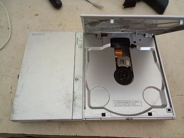Video Game PS2 SLIM Com Defeito