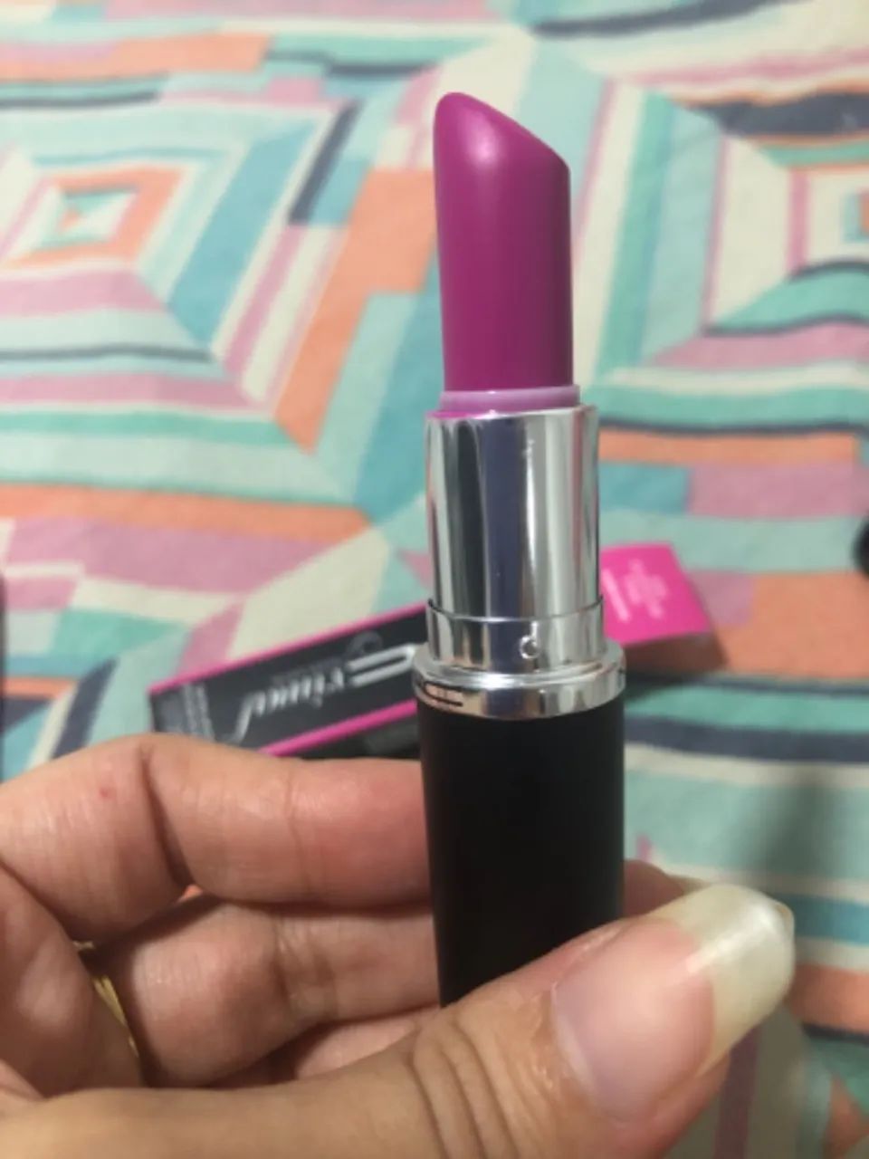 Batom Mac - popstar pink  - Foto 4