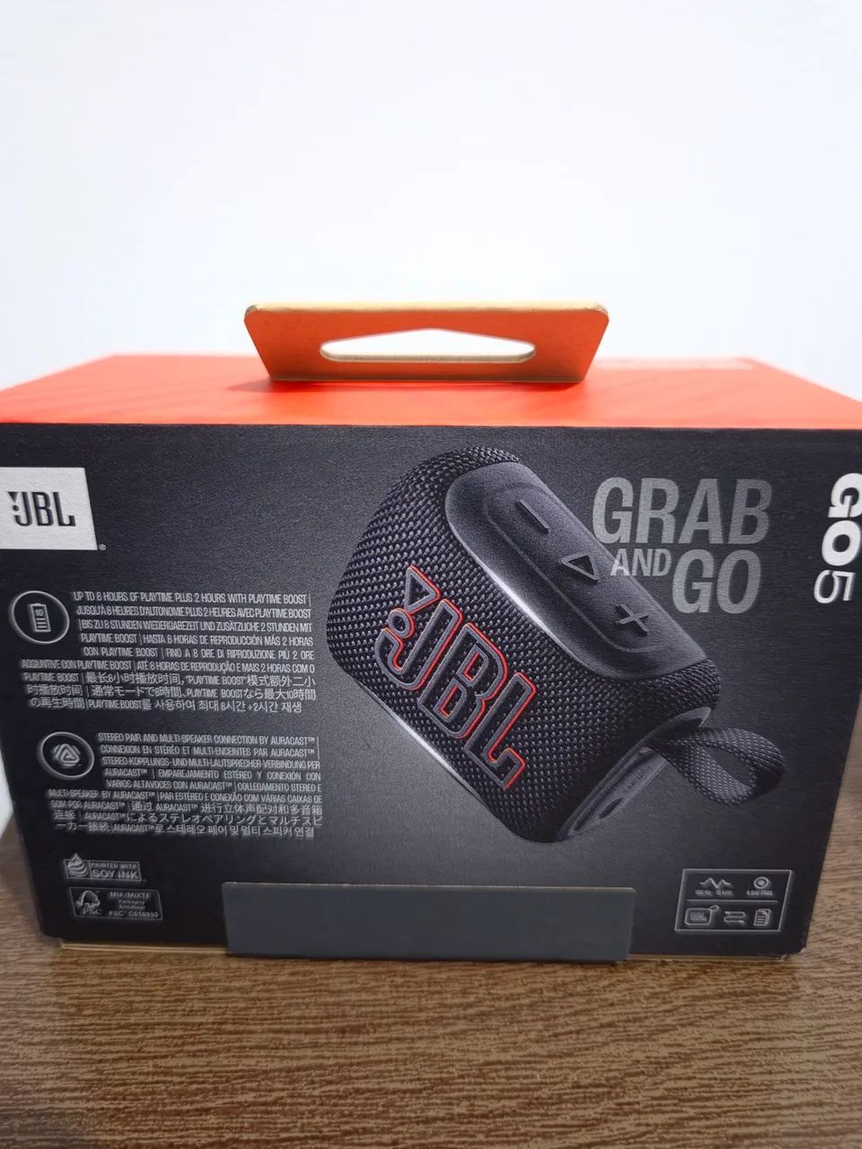 Caixa Original Bluetooth JBL Go 5 à prova d'água nova e lacrada - Foto 2