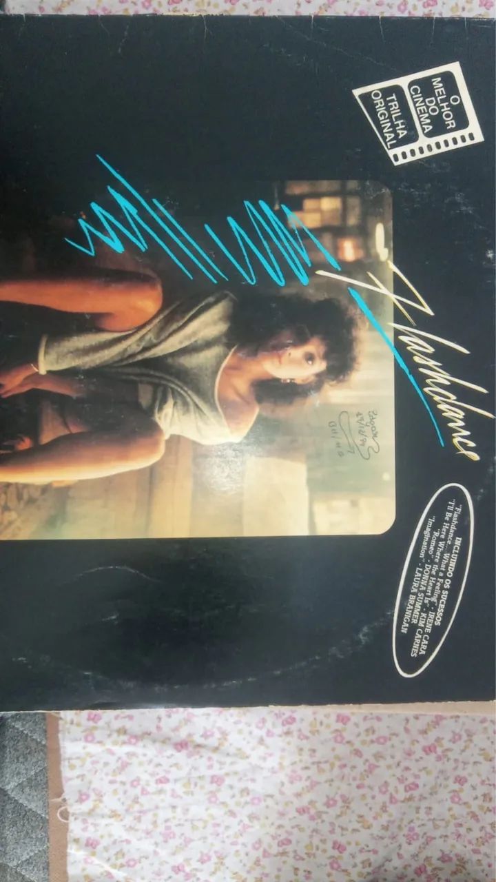 DISCOS DE VINIL FLASHDANCE E TRANSAMÉRICA Fm