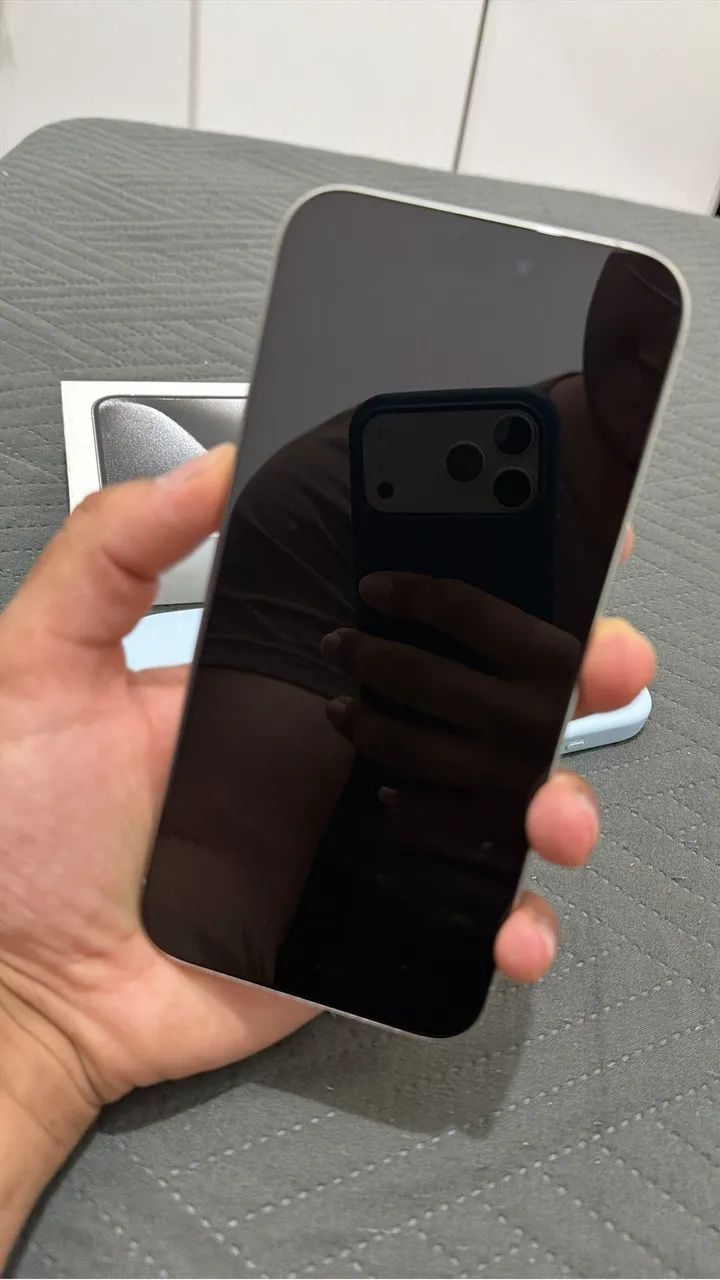 iPhone 15 pro max - 256gb - white titanium - Foto 2
