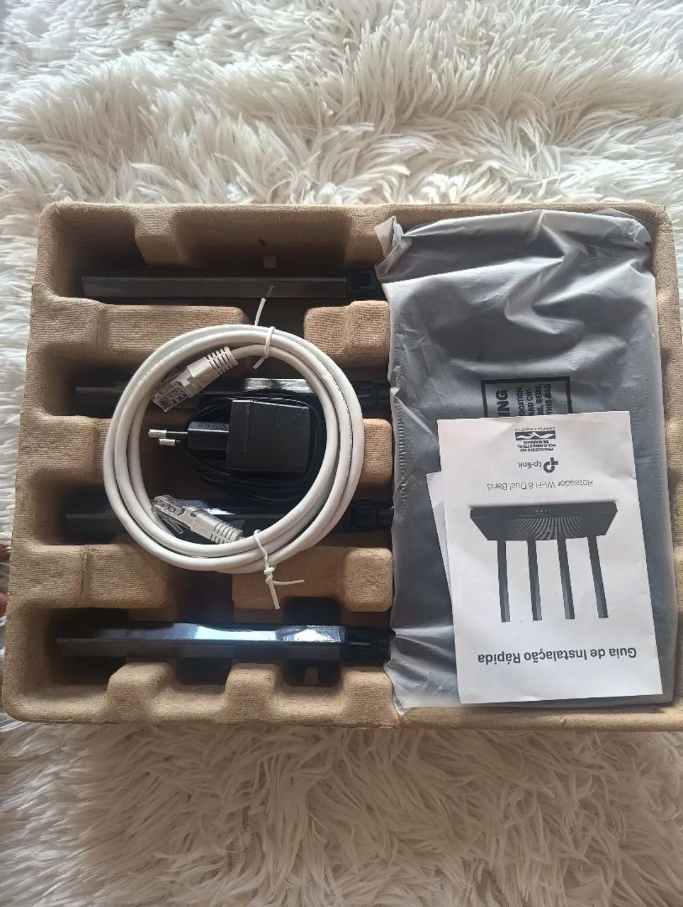 Roteador TP-Link Archer AX12 Wi-Fi 6 (Novo na Caixa). - Foto 3