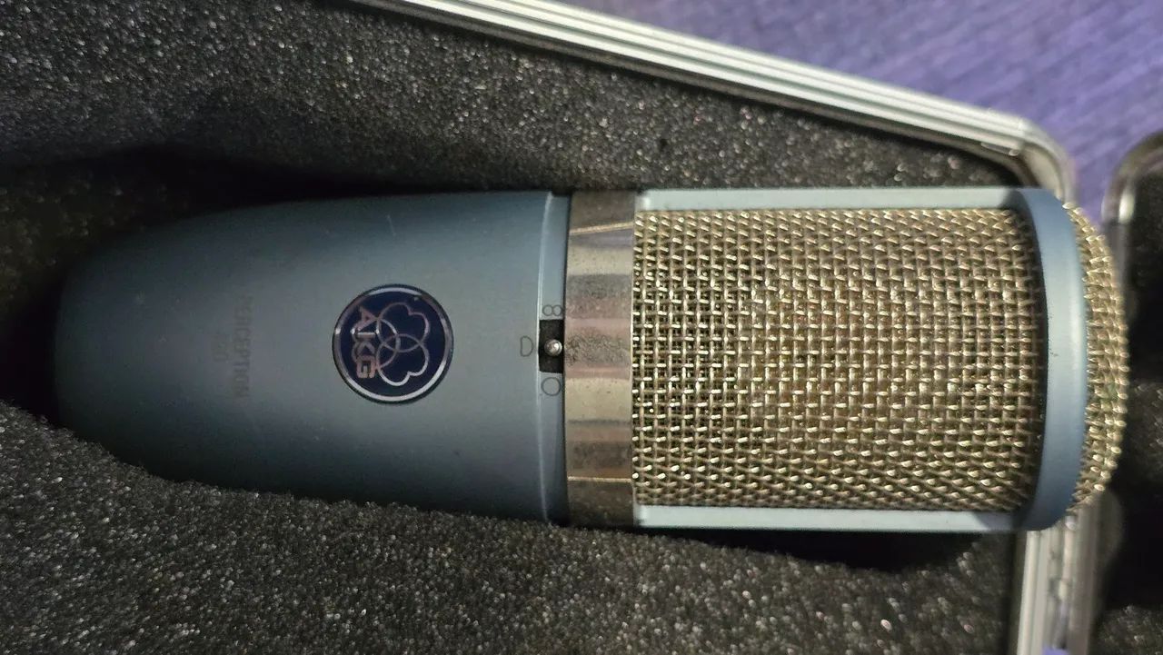 Microfone Akg Perception Azul