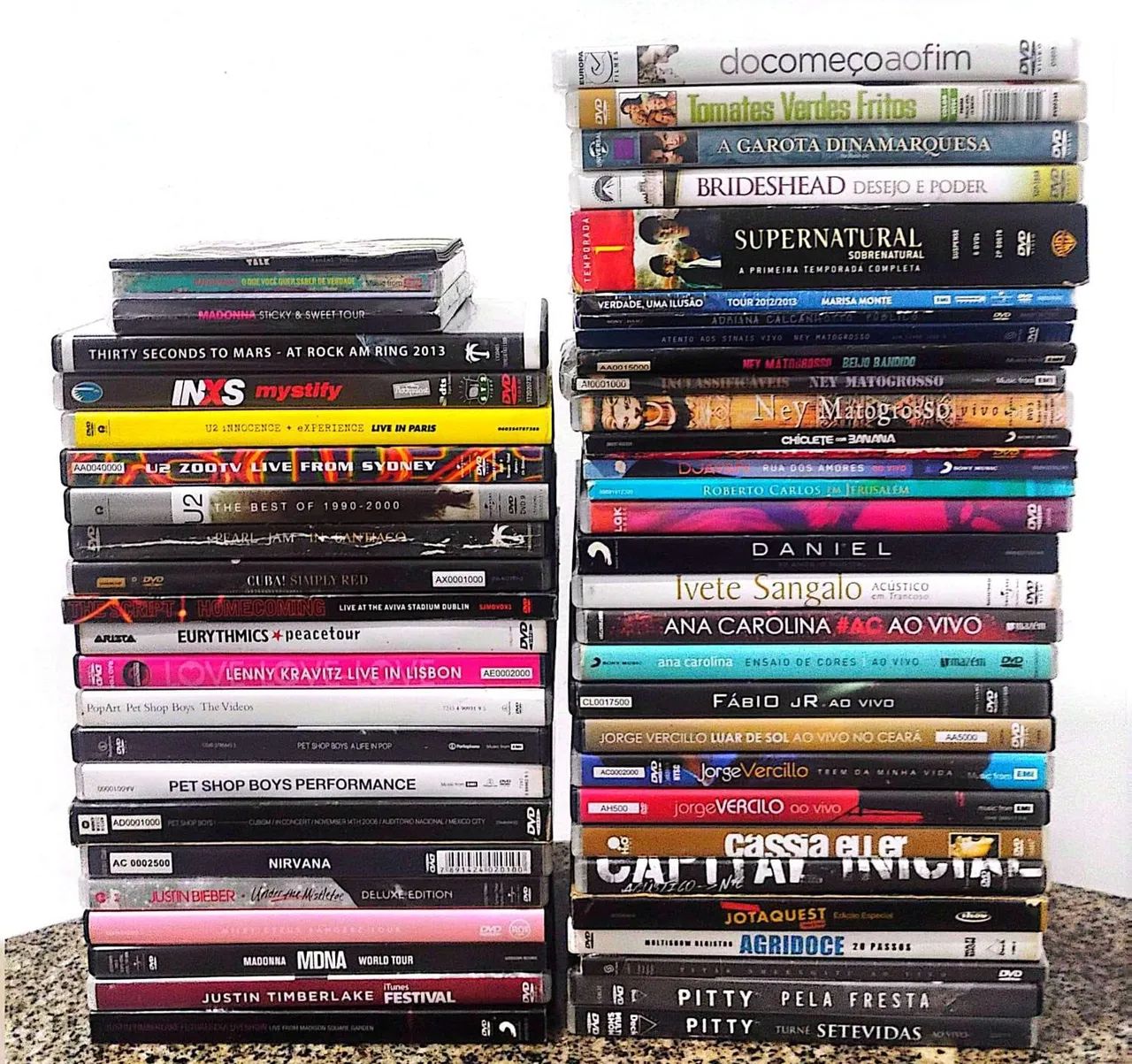 Combo 52 Dvds + 2 cds = ( Alguns duplos ) !!!
