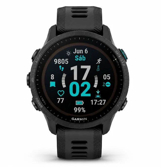 Relogio Corrida Garmin Forerunner 955 Solar (Preto) - Foto 2