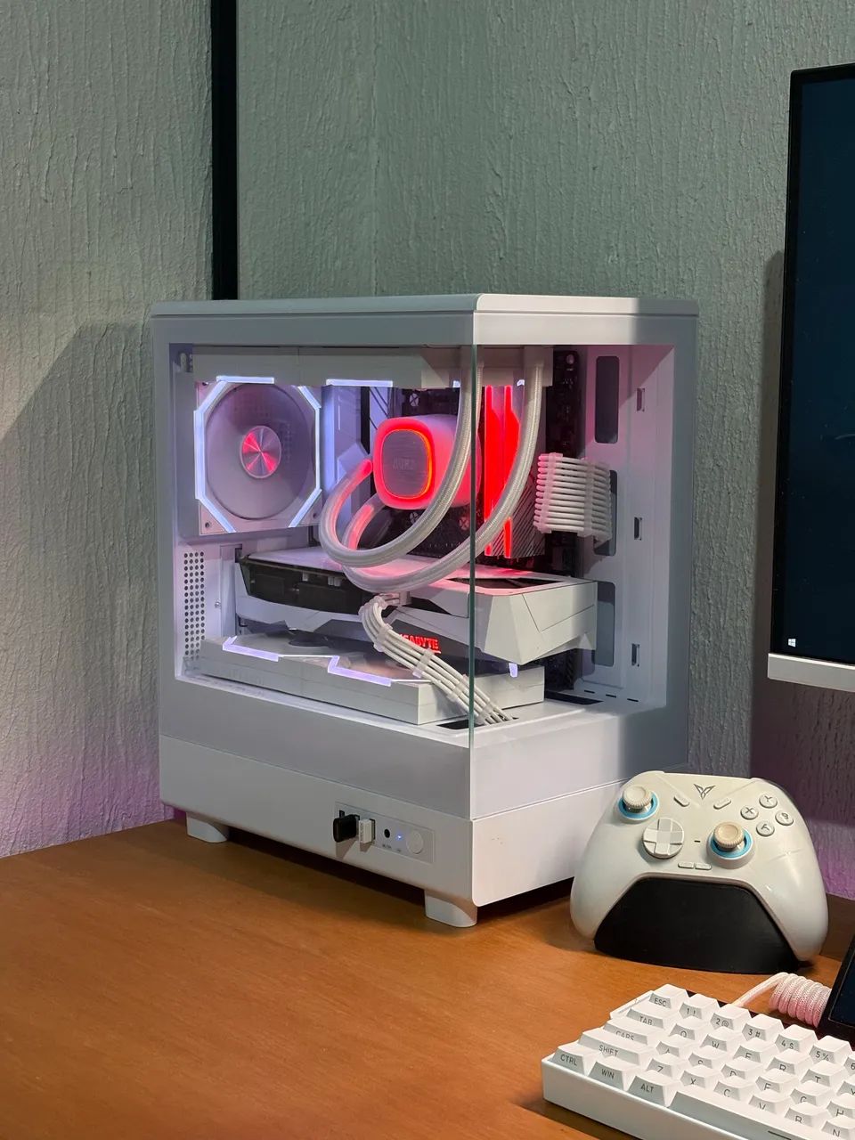 PC GAMER BRANCO RODA TUDO - Foto 2