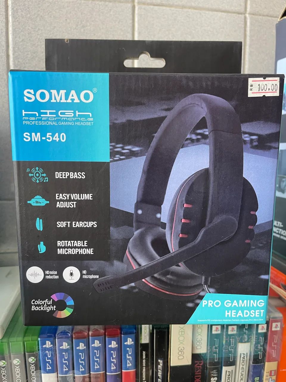 Headset Somaq lacrado - Foto 3