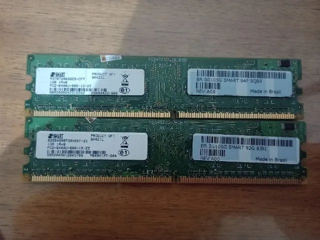 Kit 2gb ram DDR2 
