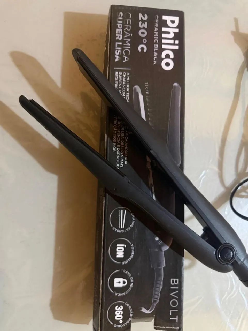 PRANCHA CERAMIC BLACK 230?C