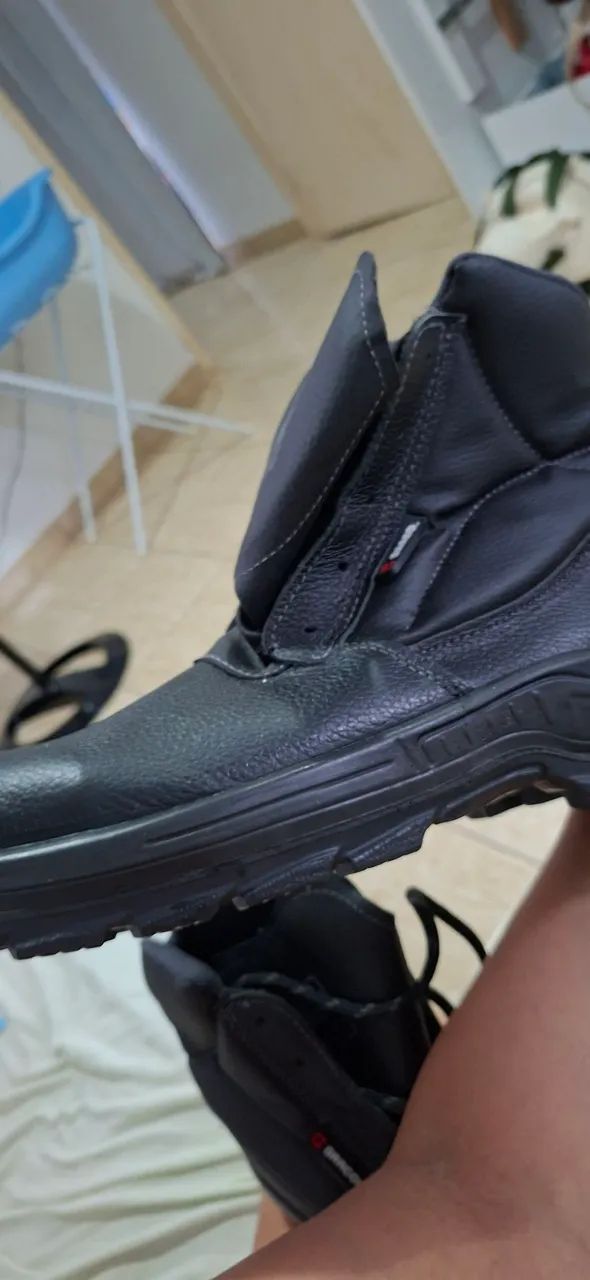 Bota de couro dracol - Foto 4