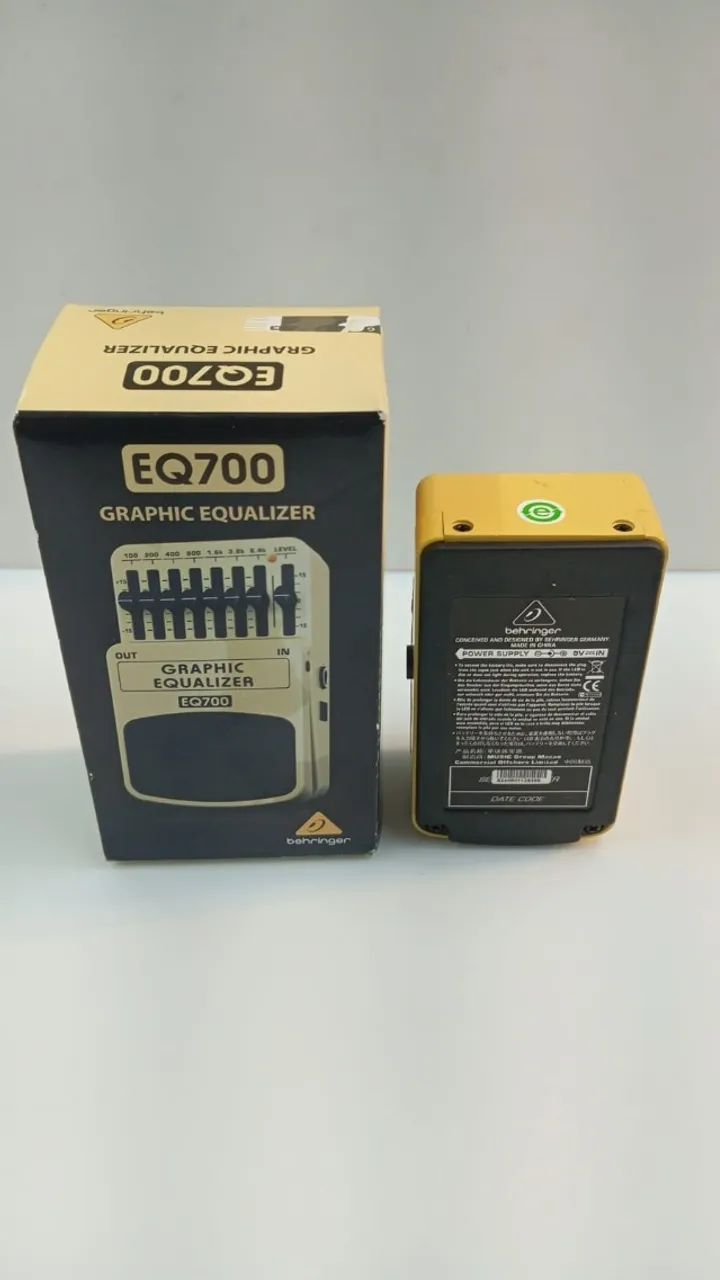 PEDAL EQUALIZADOR BEHRINGER EQ700 NA CAIXA - Foto 2