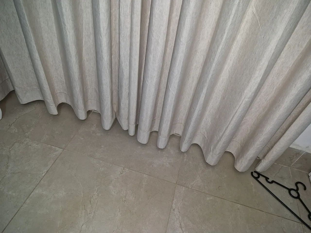 Cortina com varão 