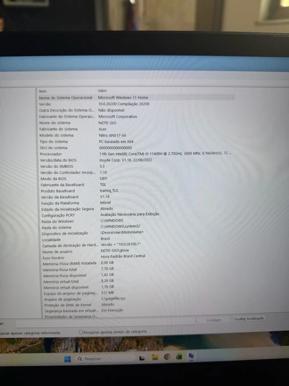Notebook Acer nitro 5 - Foto 5