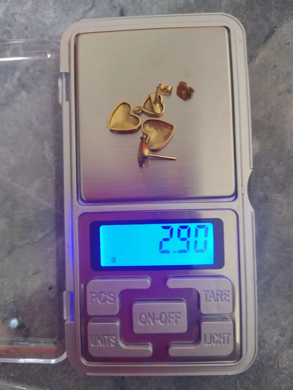 Brinco Coração de Ouro 18k - Foto 2