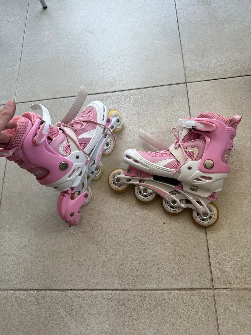 Patins Inline Ajustável 36-39 - Pouquíssimo Uso - Ótimo Estado