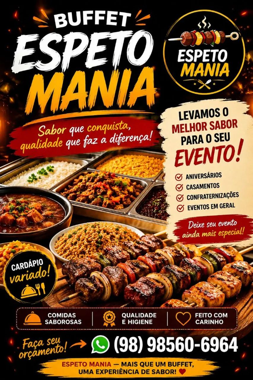 Buffet para seu evento 