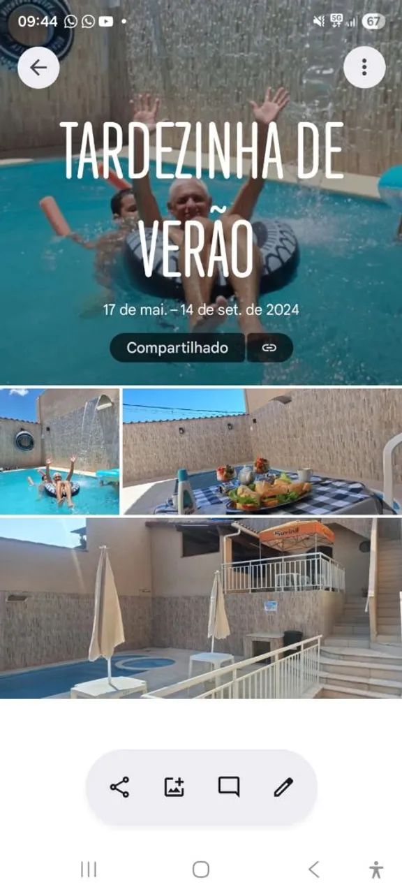 Salão com piscina para eventos em Campo Grande. - Foto 2
