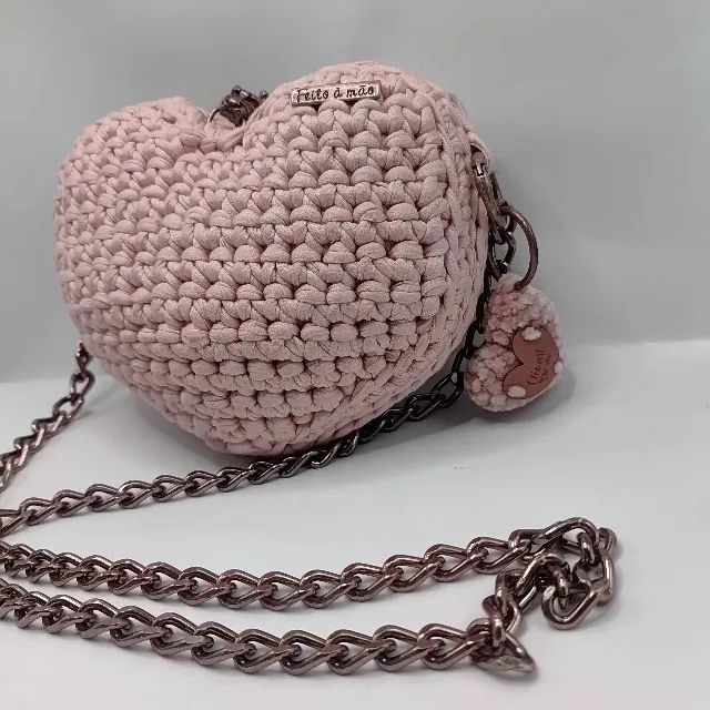 Bolsa de crochê  - Foto 4