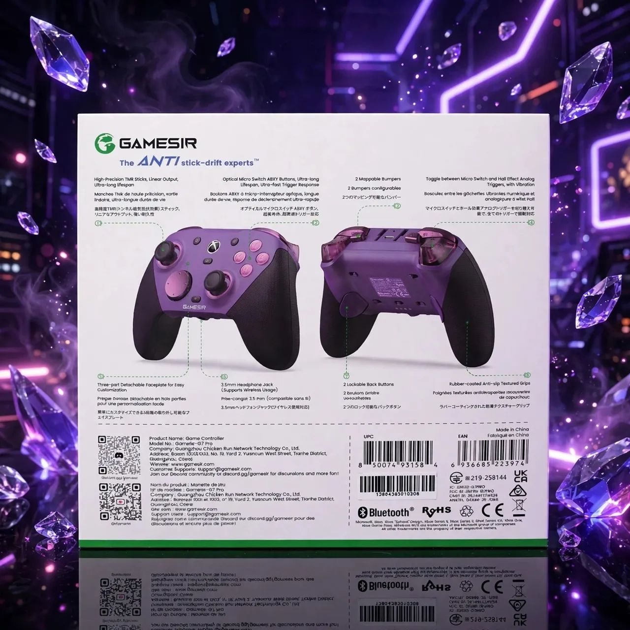 GameSir G7 Pro Plum Purple - Foto 2