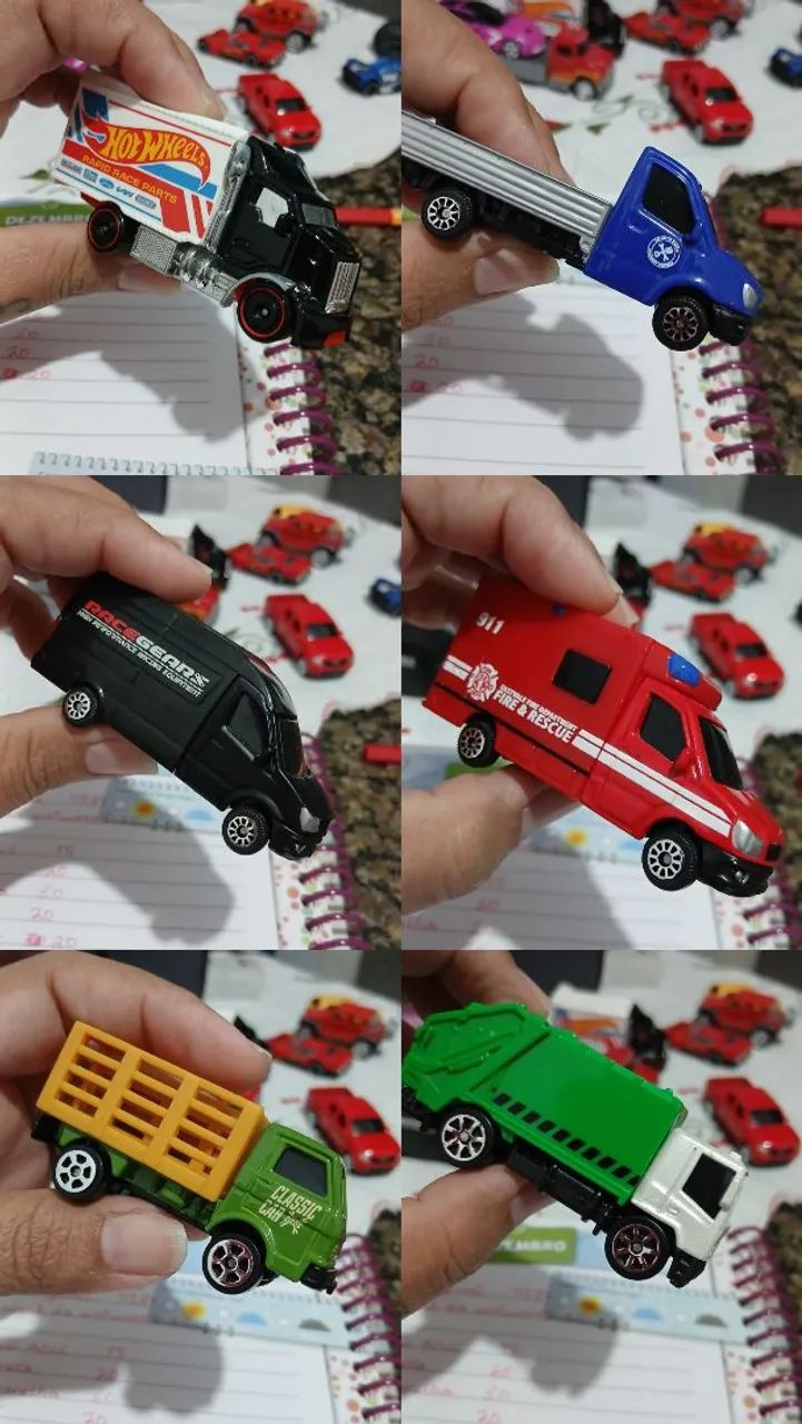 Carrinhos miniaturas 