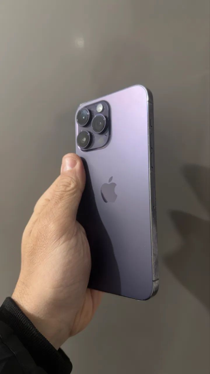 Iphone 14 pro max roxo 128 gigas - Foto 2