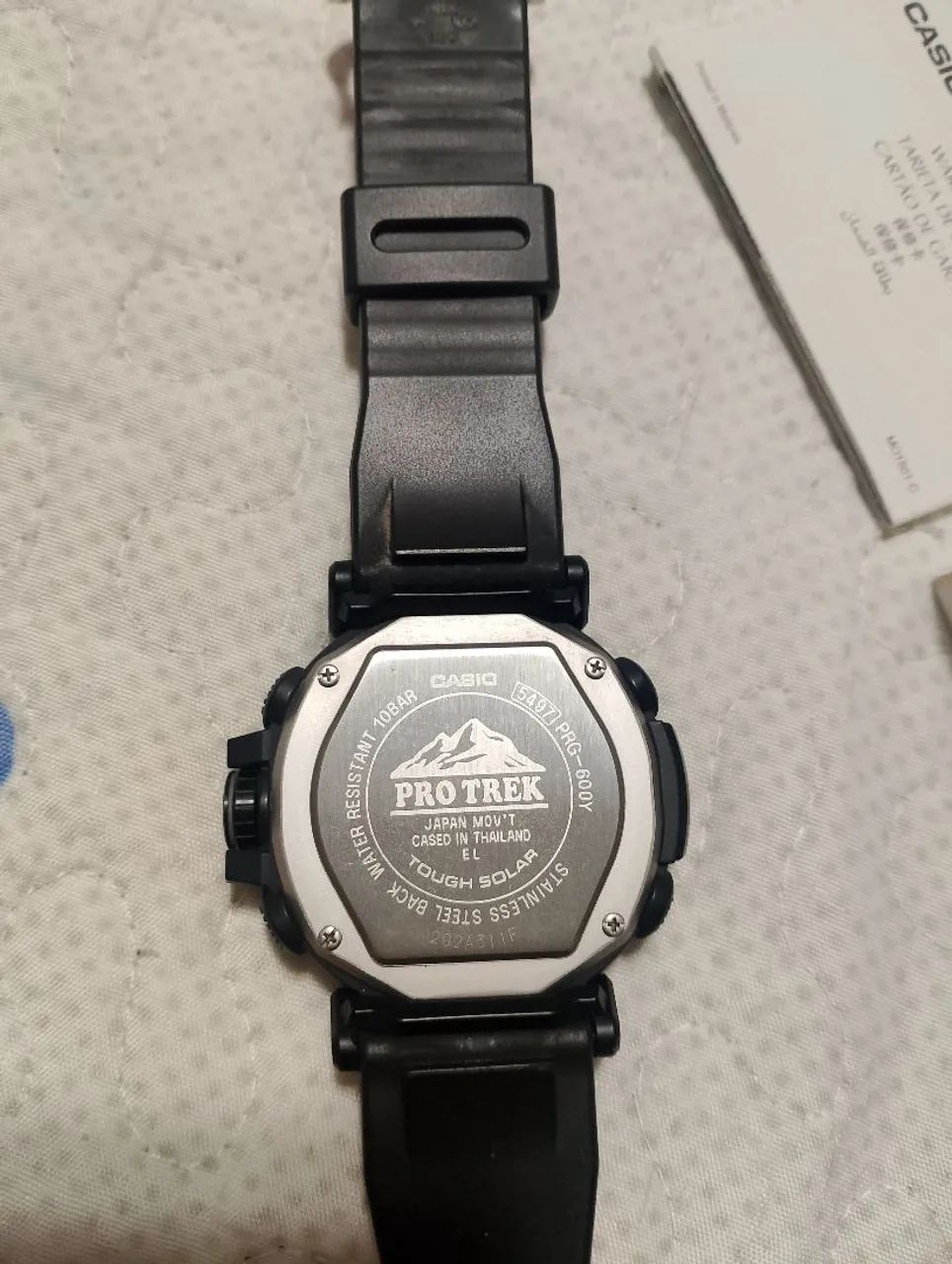 Relógio Casio prg 600y - Foto 3