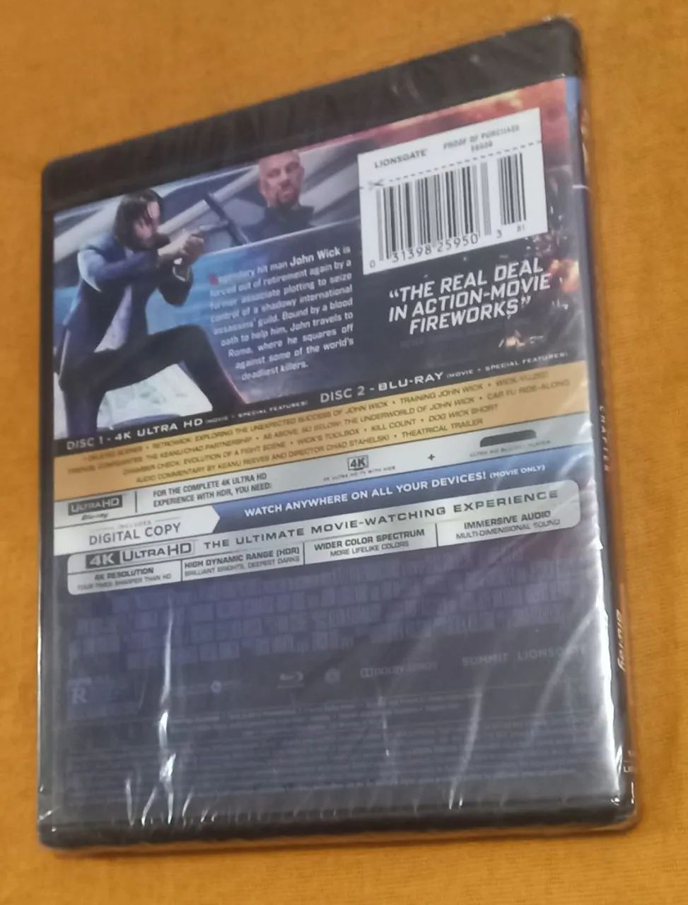 Bluray 4k lacrado john wick2 - Foto 2