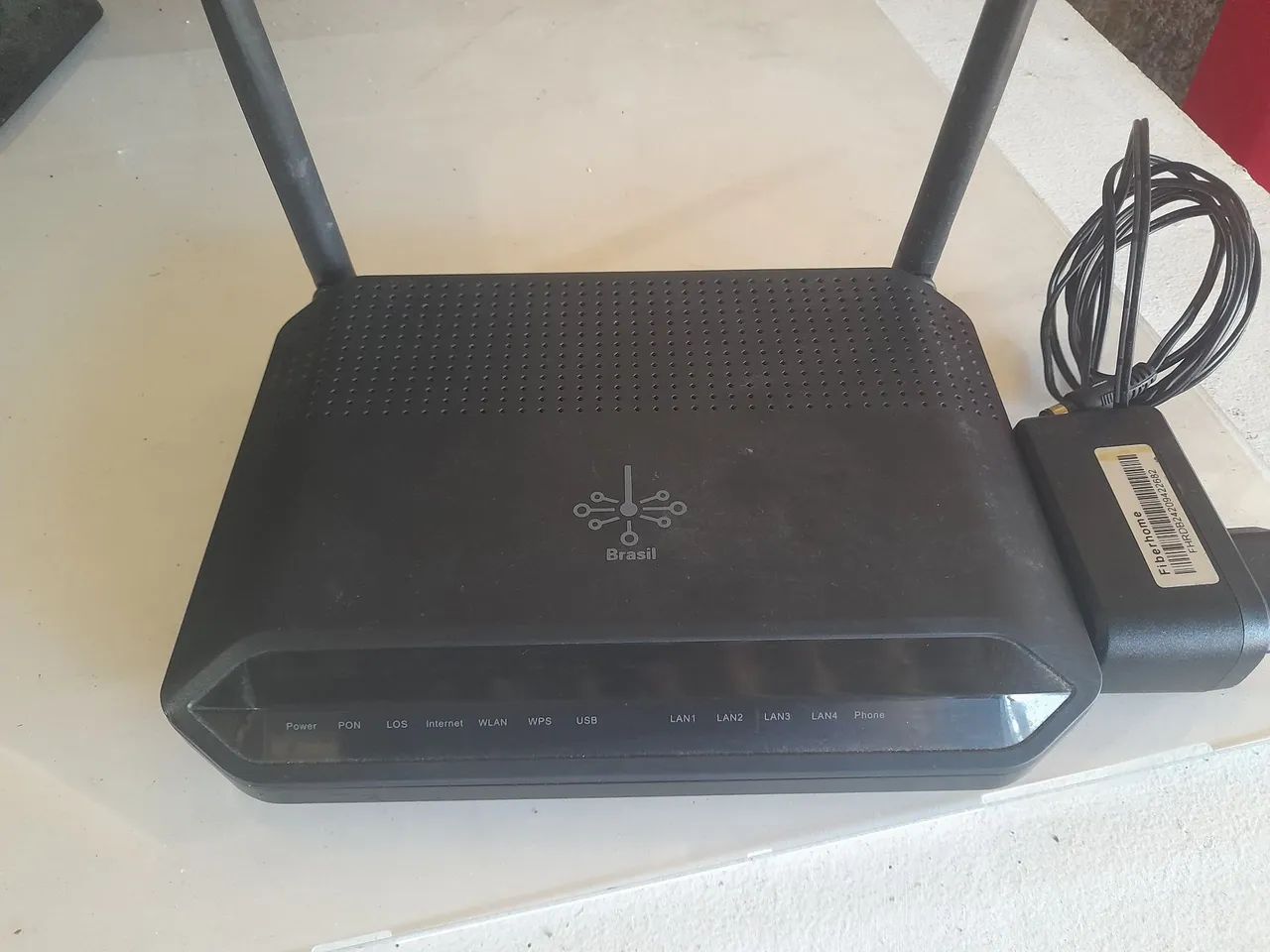 Modem e roteador fibra ótica 100/1000 - Foto 2